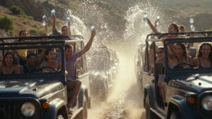 4x4 Jeep Safari Side Turkey