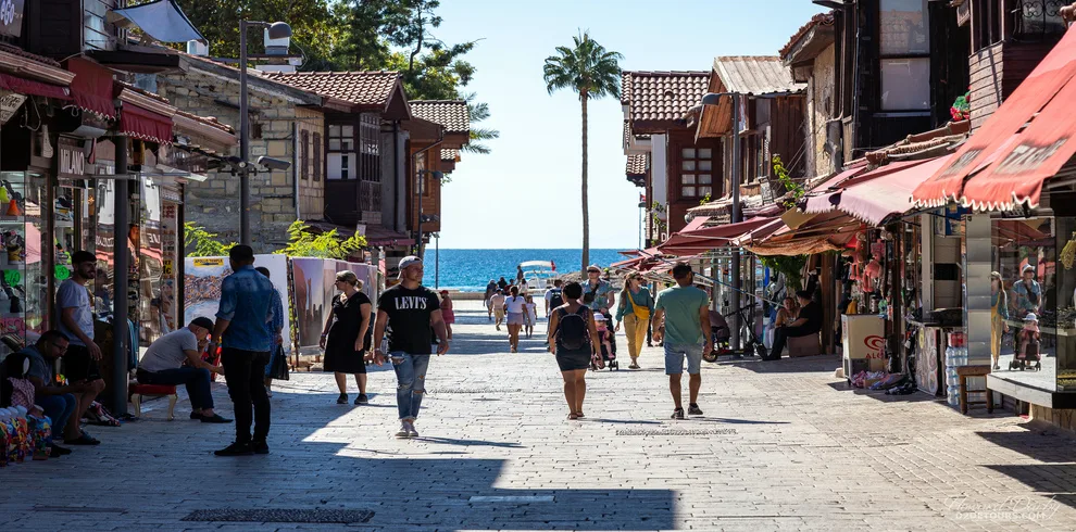 Manavgat Bazaar traditional marketplace with local merchants spices souvenirs authentic shopping