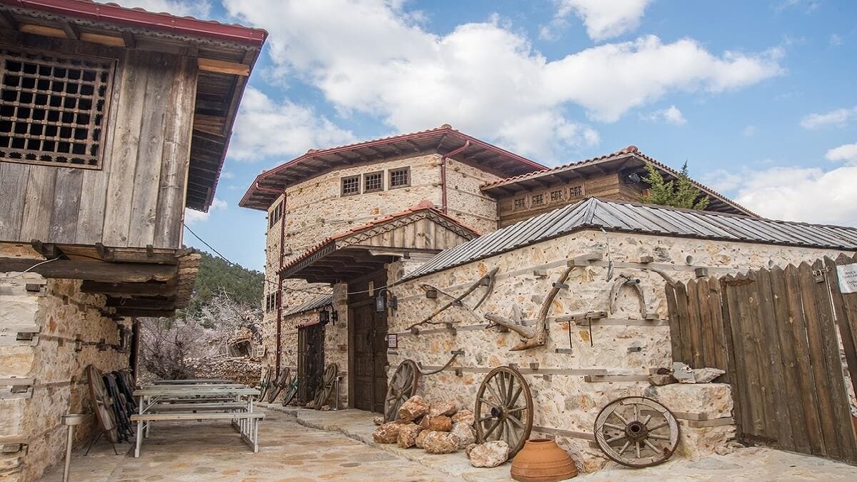 Altınbeşik Cave & Ormana Tour 2 Traditional Button Houses in Ormana Village, Antalya