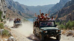 Sunset Off-Road Jeep Safari Side