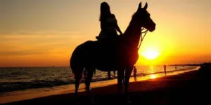 Side Horse Riding Tour side-horse-riding-beach-sunset