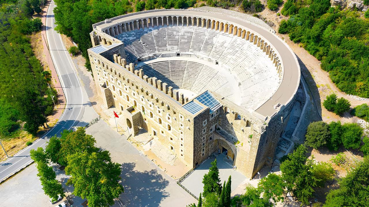 Aspendos Theatre Antalya Ancient Roman Theatre